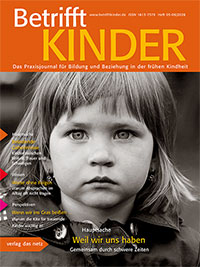 Titelbild Betrifft Kinder Fachzeitschrift